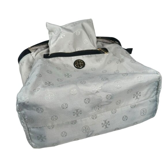 Tory Burch Black Clay Shopper Tote Pebble Leather - Picture 11 of 15